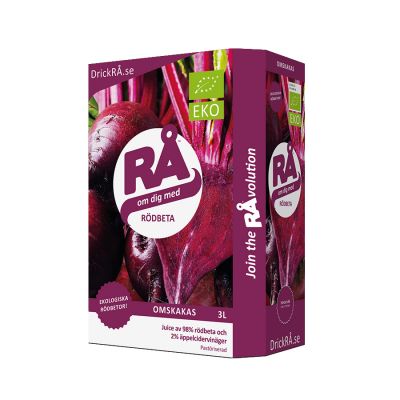 Köp RÅ Rödbeta 3l Bag-in-Box Rödbetsjuice EKO på Happy Green