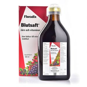 Salus Blutsaft Floradix - Kosttillskott mot jarnbrist