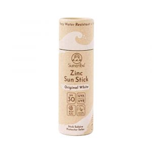 Suntribe Natural Zinc Sun Stick SPF 30 Original White – solkräm som håller