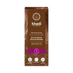 Köp Khadi Mellanbrun 100g naturlig hårfärg på happygreen.se