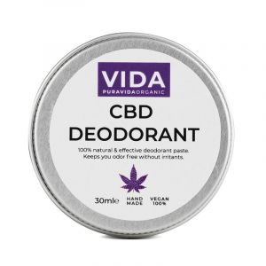 Pura Vida CBD Deodorant Cream Jar – Naturlig kräm deodorant