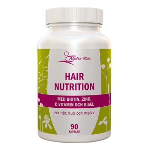 Alpha Plus Hair Nutrition – med biotin & zink