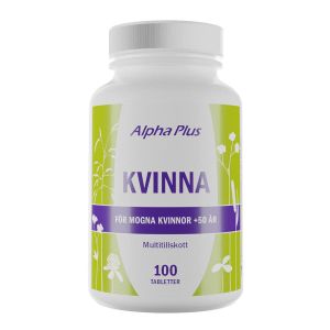Köp Alpha Plus Kvinna 100 tabletter på happygreen.se