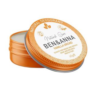 Ben & Anna Deo Vanilla Orchid Metall Jar – Naturlig deodorant 