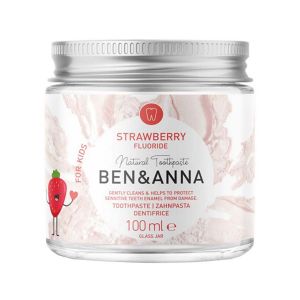 Ben & Anna Toothpaste Fluoride Strawberry for Kids – Tandkräm för barn