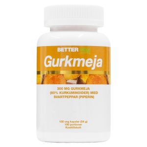 Better You Gurkmeja – Tillskott med kurkumin