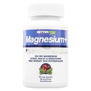 Better You Magnesium Plus – Kosttillskott med rena magnesiumformer