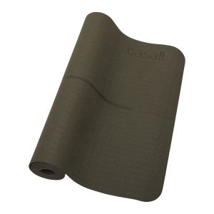 Casall Yoga Mat Position Forest Green Black - Träningsmatta i högkvalitativt TPE-gummi