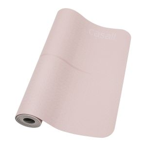 Casall Yoga Mat Position Lucky Pink Grey - Träningsmatta i högkvalitativt TPE-gummi
