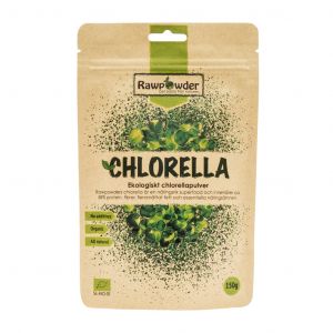rawpowder chlorella 150g pulver ekologisk