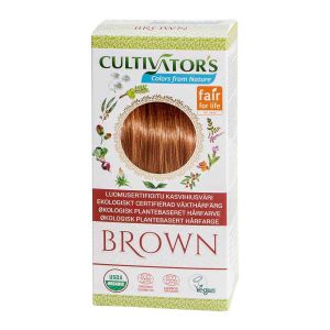 Cultivators Brown – ekologisk hårfärg