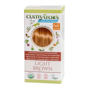 Cultivators Light Brown – ekologisk hårfärg