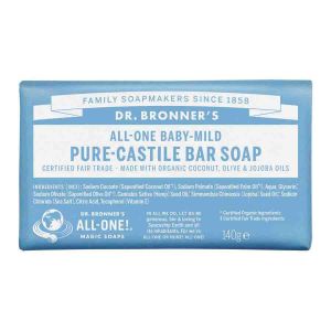 Dr Bronner's Bar Soap Baby-Mild – en mångsidig hårdtvål