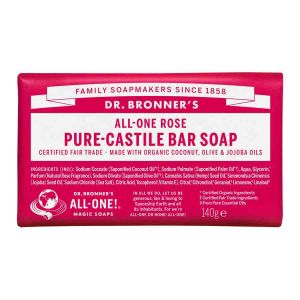 Dr Bronner's Bar Soap Rose – en mångsidig hårdtvål
