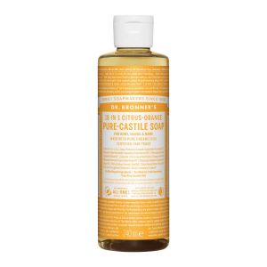 Dr Bronner's Pure Castlie Liquid Soap Citrus-Orange – en mångsidig tvål