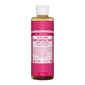 Dr Bronner's Pure Castlie Liquid Soap Rose – en mångsidig tvål