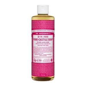 Dr Bronner's Pure Castlie Liquid Soap Rose – en mångsidig tvål
