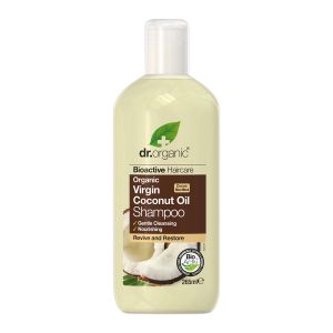 Dr Organic Virgin Coconut Oil Shampoo 265ml | Happy Green
