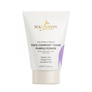 Face Compost Mask Purple Power, 75ml - Ekologisk ansiktsmask