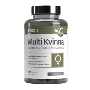 Elexir Pharma Multi Kvinna – Komplett Multivitamin & mineral
