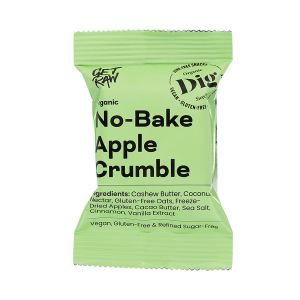 Get Raw No-Bake Apple Crumble – Ekologisk & glutenfri energibar