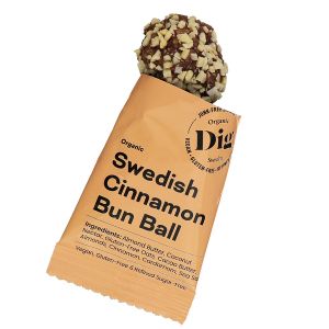 Get Raw Swedish Cinnamon Bun Ball – Ekologisk & glutenfri energiboll