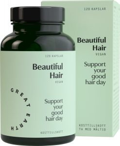 Köp Great Earth Beautiful Hair 120 kapslar på happygreen.se