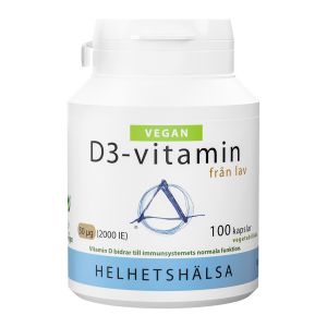 Helhetshälsa Vegan D3vitamin 50µg 