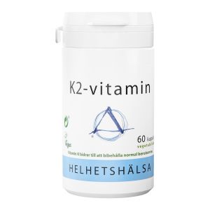 Köp Helhetshälsa K2-vitamin 60 kapslar på happygreen.se
