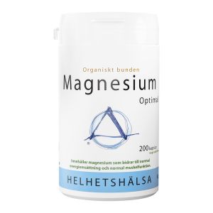 Köp Helhetshälsa Magnesium Optimal 200 kapslar | Happy Green