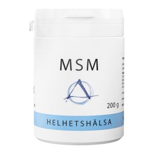 Köp Helhetshälsa MSM pulver 200g på happygreen.se