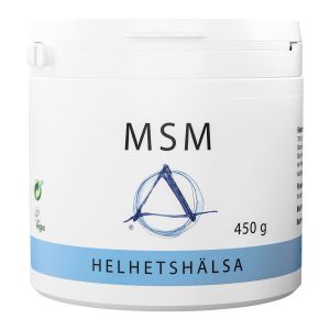 Köp Helhetshälsa MSM pulver 450g på happygreen.se