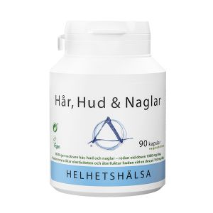 Helhetshälsa Hår, Hud & Naglar Vegan – Kosttillskott med MSM och hyaluronsyra