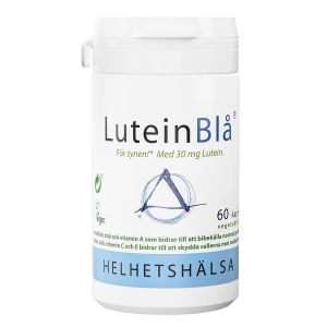 Helhetshälsa LuteinBlå – Kosttillskott med zink och A-vitamin
