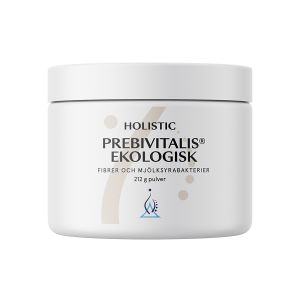 Holistic Prebivitalis® – Ekologiskt tillskott med kostfiber & mjölksyrabakterier