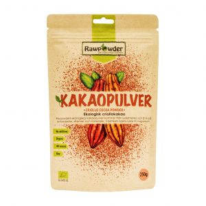 rawpowder kakao criollo 250g pulver ekologisk