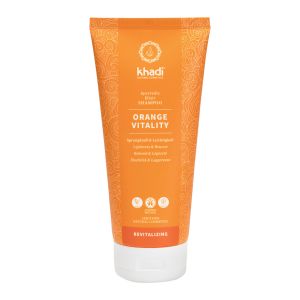Khadi Ayurvedic Elixir Shampoo Orange Vitality  