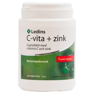 Ledins C-vitamin & zink – sugtablett