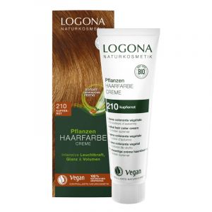 Ekologisk Hårfärg Color Creme 210 Kopparröd, 150ml - Naturlig hårfärg