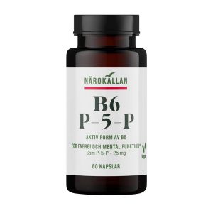 Närokällan B6 P5P 25mg – Kostillskott med B6-vitamin