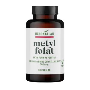 Närokällan Metylfolat – Ett kosttillskott med folat