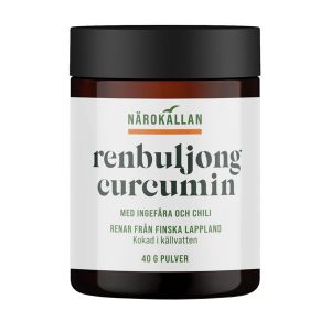 Närokällan Renbuljong Curcumin Ingefära & Chili – En buljong på benmärg från ren