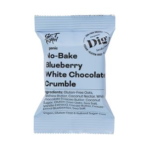 GET RAW No-Bake smulpaj blåbär vit choklad 35g 