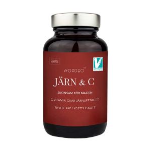 Nordbo Järn & C-vitamin – Ett veganskt kosttillskott 