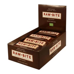 Rawbite Frukt- & Nötbar Kakao – ekologisk rawbar