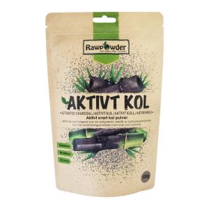 Rawpowder Aktivt Kol Pulver – Aktiv kol av bambu