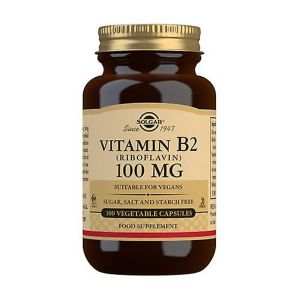 Solgar B2 vitamin 100mg Riboflavin – Ett kosttillskott med B2