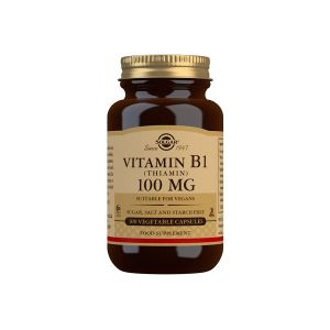 Solgar Vitamin B1 Thiamin 100mg – Ett kosttillskott med tiamin