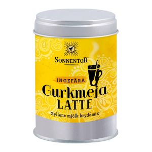 Sonnentor Lattemix Gurkmeja & Ingefära – ekologisk golden milk mix