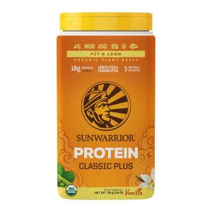 Sunwarrior Classic Plus Vanilj – Ekologiskt & veganskt proteinpulver